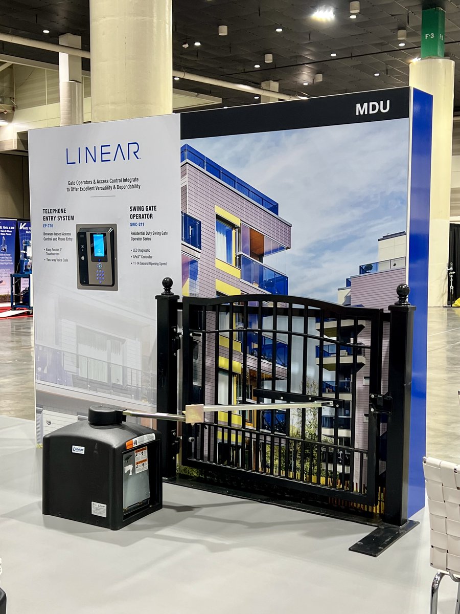 Nice_NAofficial's tweet photo. Visit us at #FenceTech Booth# 1571 for a demonstration of @HySecurity + @LinearAccess residential and commercial solutions.
See how we can help your company grow and why we are stronger together! See you soon.
#NiceLinear #FenceTech2022 #StrongerTogether @thenicegroup https://t.co/jIiinFOCeg