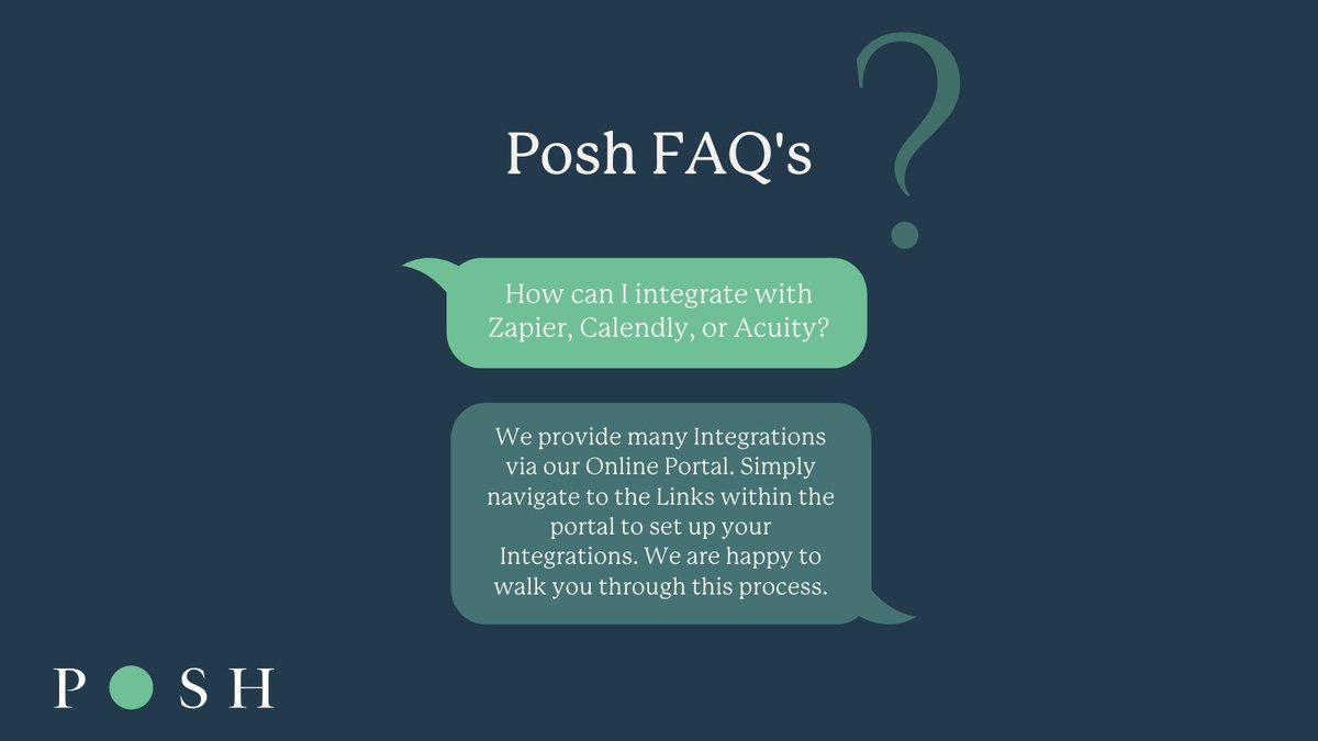 You can easily integrate any tools your business already uses with Posh Virtual Receptionists to make your life easier. Check out our integrations: posh.com/integrations
#BusinessTips #SmallBusiness #BusinessOwner