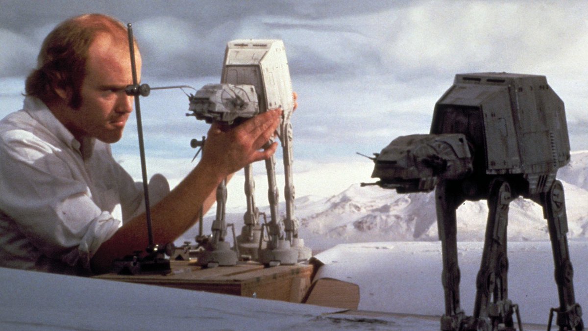 TOYASTRONAUTS's tweet photo. The making of the battle of Hoth, 1979 https://t.co/K0qL003NSQ