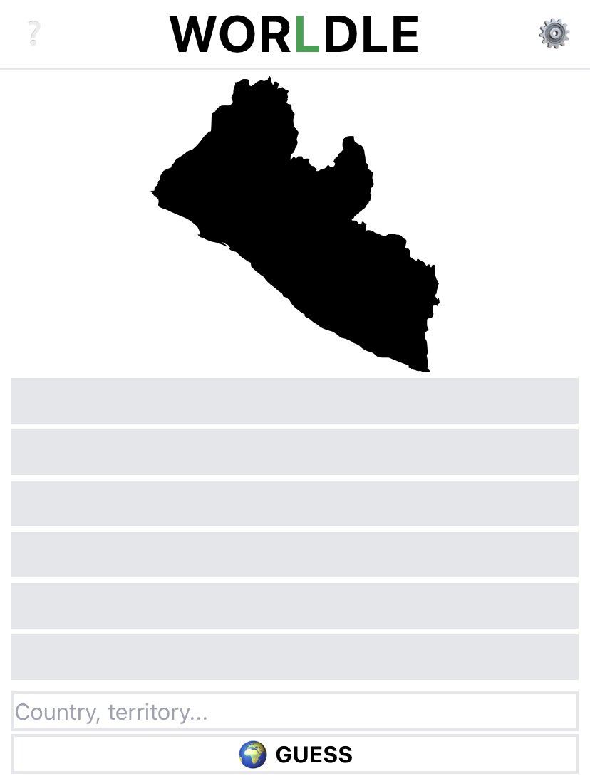 Been using wordle lately? Why not have a go at WORLDle 🌍 You need to guess the country being shown and the wrong answers will give you clues including how far away the location is from your guess and even the direction! worldle.teuteuf.fr <a href="/bradleystokecs/">Bradley Stoke CS</a>