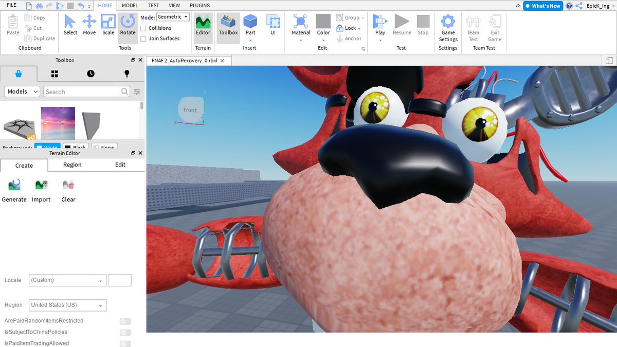 meme4KING's tweet photo. @real_scawthon Foxy looks goofy https://t.co/zf7nlG6STH