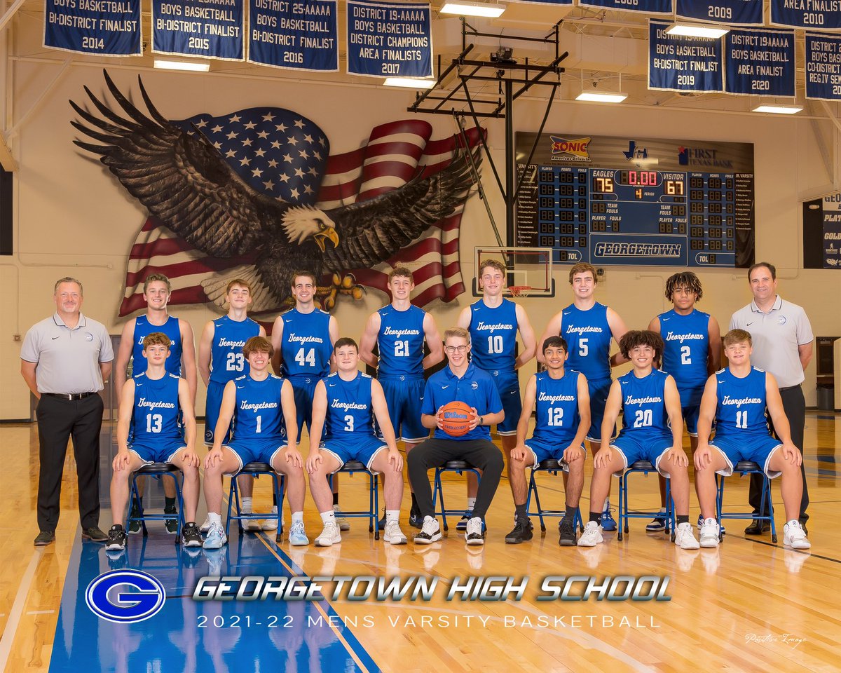 GTEaglesBBall's tweet photo. ๐จ๐๐จPlay-Off Details๐จ๐๐จ
25-5A Georgetown Basketball will match up with 26-5A SA Veterans Memorial in the Bi-District Match up.
๐
2/22
โฐ 6:00 or 7:00
๐ Jack C Hays HS
๐ San Antonio Veterans Memorial
#FIST #EFND #FirstOfSeven
@Mr_B_Johnson @atx_hoops @hoopinsider https://t.co/RBei8p8Xx9