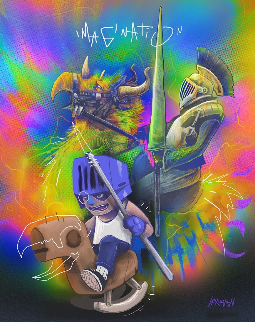 herzven_'s tweet photo. ✨GM🌞
imagination is everything and happend to you 

#illustration #imagination #NFT #NFTs #NFTCommunity #NFTartists #herzven https://t.co/re6tPcf1kH