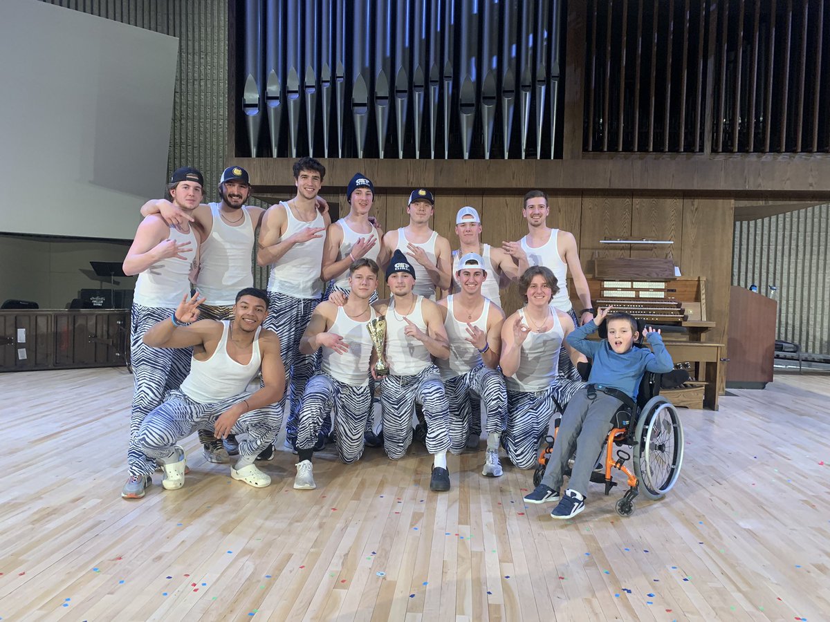 And that’s a 3-peat!  Baseball once again wins the <a href="/CSPBears/">Concordia St. Paul</a> talent show!