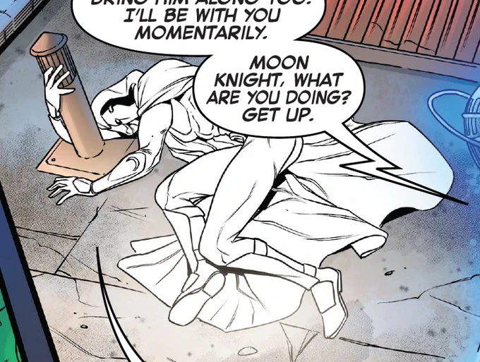 i'm so sorry but i can't stop laughing over this panel of moon knight

tfw the moon is dead 