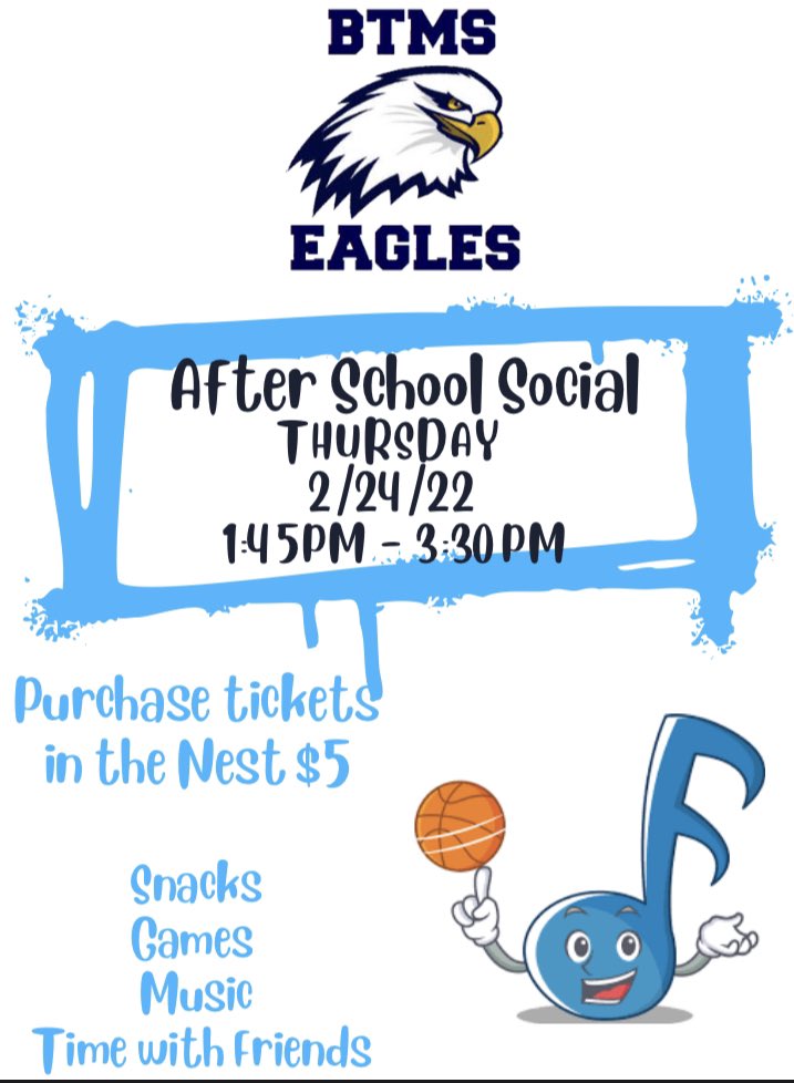 Buddy Taylor Middle School (@btmseagles) on Twitter photo 