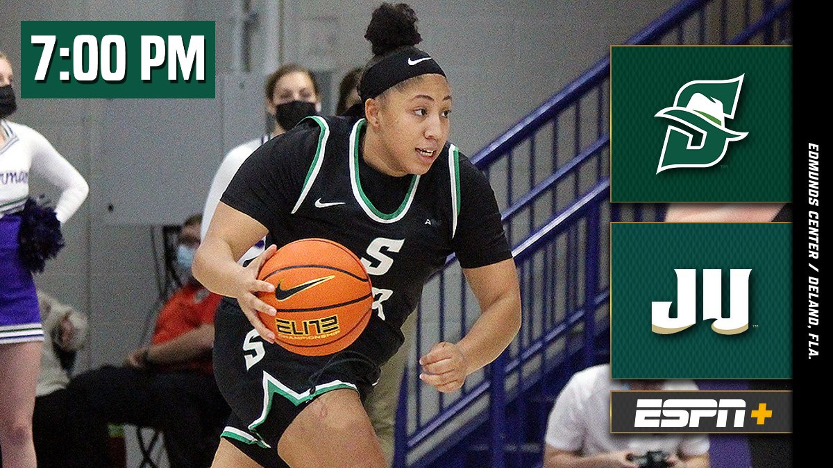 TONIGHT! Going for eight straight. #GAMEDAY 😤🔥

🆚 Jacksonville
⏰ 7 p.m. 
📍 DeLand, Fla.
🏟️ Edmunds Center
📺 es.pn/3AZ77jr
📊 bit.ly/3g7oc0J
🎟️ GoHatters.com/tix
📰 bit.ly/3gX7T77
#LetsGoHats 🤠