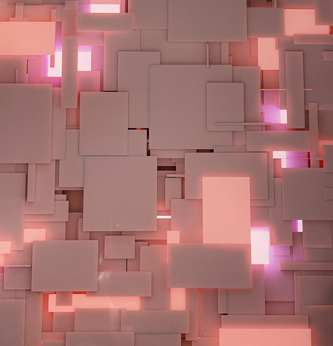 🖼 Demo wall: 

On today’s demo wall we have another <a href="/Parametrise_NFT/">Parametrise</a> tensor box from <a href="/emer730/">emer730</a>’s wallet

Inspired by Piet Mondrian’s abstract art movement the depth and detail on these pieces is next level👌