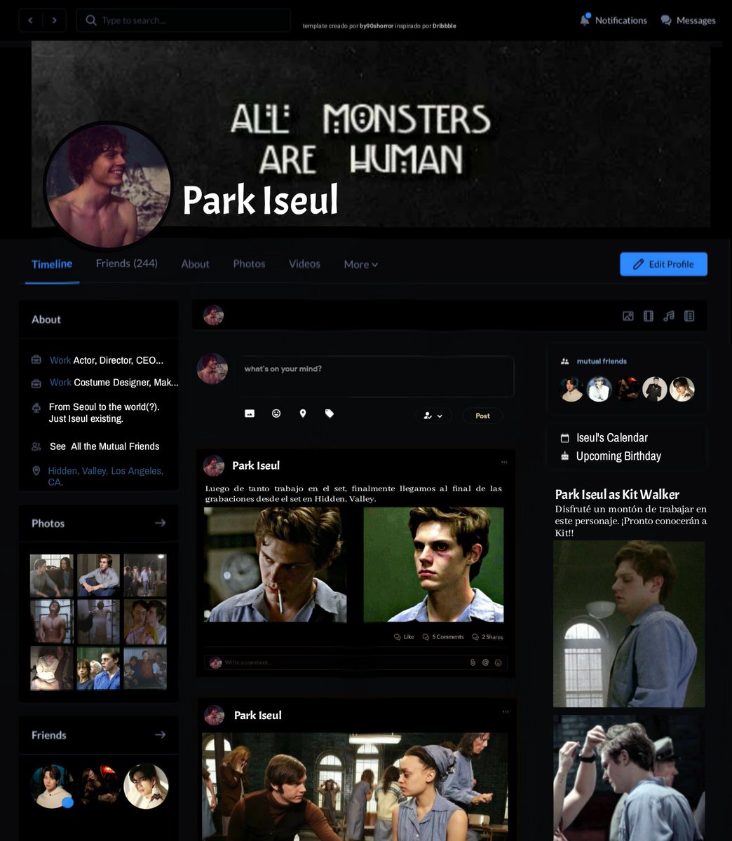 @ 𝒃𝒙𝒖𝒕𝒚𝒐𝒏𝒙 ↻ 𝑵𝒆𝒘 𝑷𝒐𝒔𝒕:

A finales de la semana pasada, llegamos igualmente al final de las grabaciones de esta segunda temporada. Estoy realmente ansioso porque puedan conocer a mi nuevo personaje.

#RPAsylum