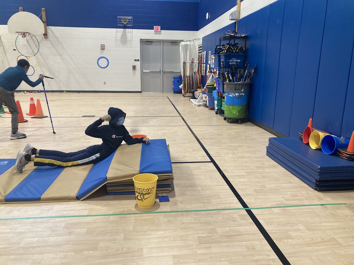 caseythorpebain's tweet photo. My turn for some Olympics pics! Biathlon prone position and skiing, Moguls, and Ski Jumping! Thank you to the East Lansing Educational Foundation (ELEF) for the grant to being the #Olympics #SHAPEMI WinterOlympics to life! #eastlansingtrojans #DoMoreForKids @Robertson_JP https://t.co/ErlQj0wpyk