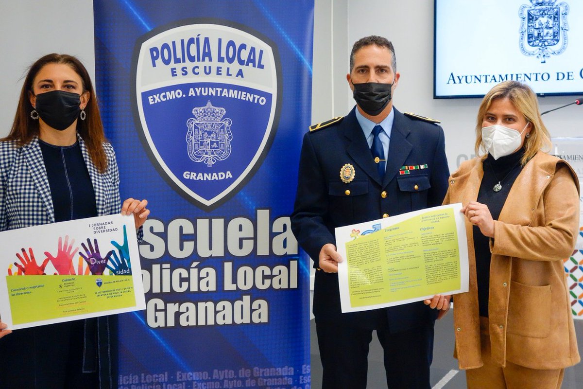 👮‍♀️ 🏳️‍🌈 Desde mañana, <a href="/PoliciaGr/">Policía Local de Granada</a> participará en unas Jornadas de Formación sobre diversidad y LGTBIfobia que garantizarán una respuesta profesional y enérgica en la lucha contra los delitos de odio.

#LaHoraDeGranada
#OrgulloGranada
🗣️ <a href="/RaquelRuz1/">Raquel Ruz</a> <a href="/GrxNuria/">NuriaGutiérrezGRX</a>
