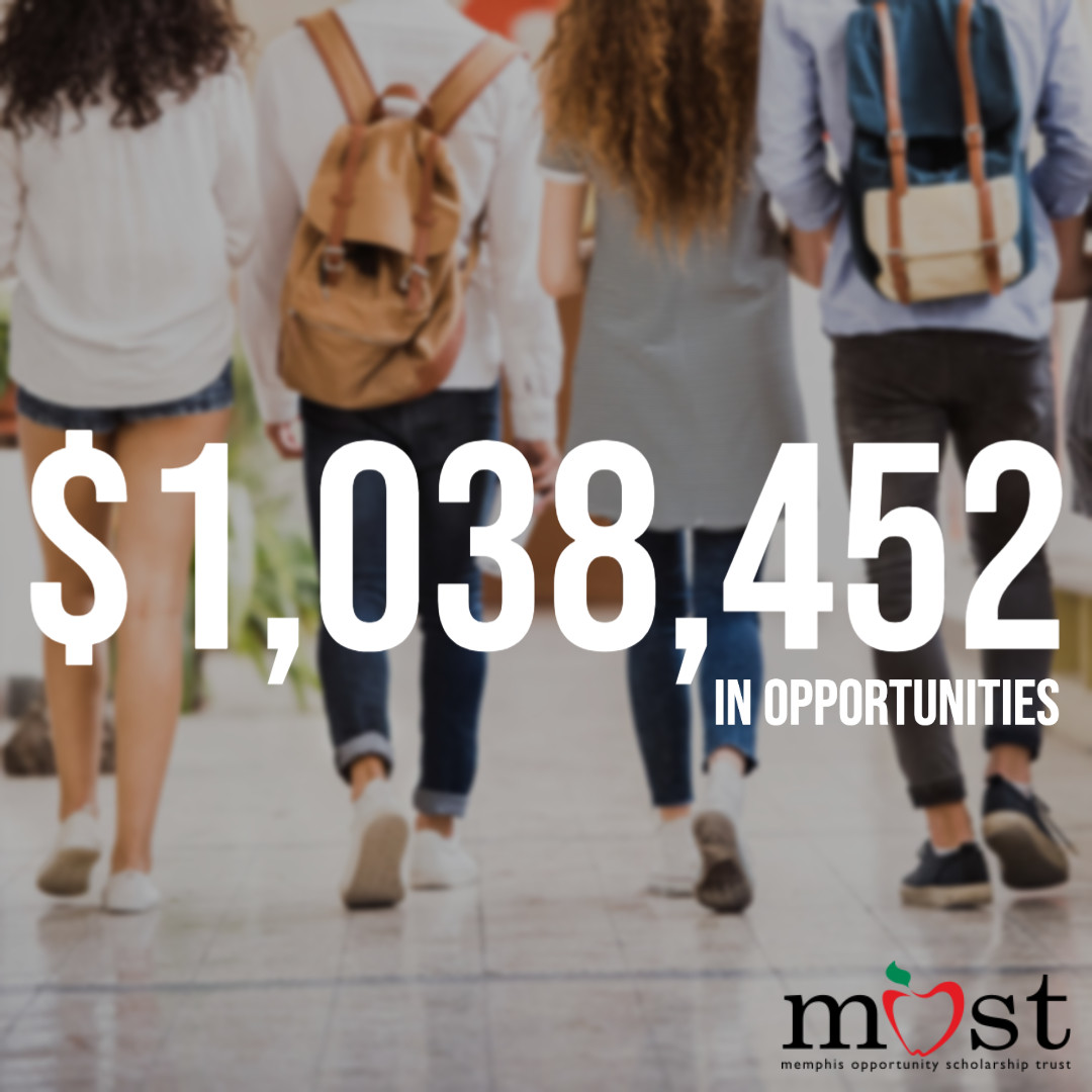 M.O.S.T. Memphis (@most_memscholar) on Twitter photo Here at MOST, through your generosity, we granted $1,038,452 to 375 students in the 2021-2022 school year! Together we have partnered with parents to propel their kids to success through opportunities that would have been difficult without your support!! 🍎✨ Here at MOST, through your generosity, we granted $1,038,452 to 375 students in the 2021-2022 school year! Together we have partnered with parents to propel their kids to success through opportunities that would have been difficult without your support!! 🍎✨
