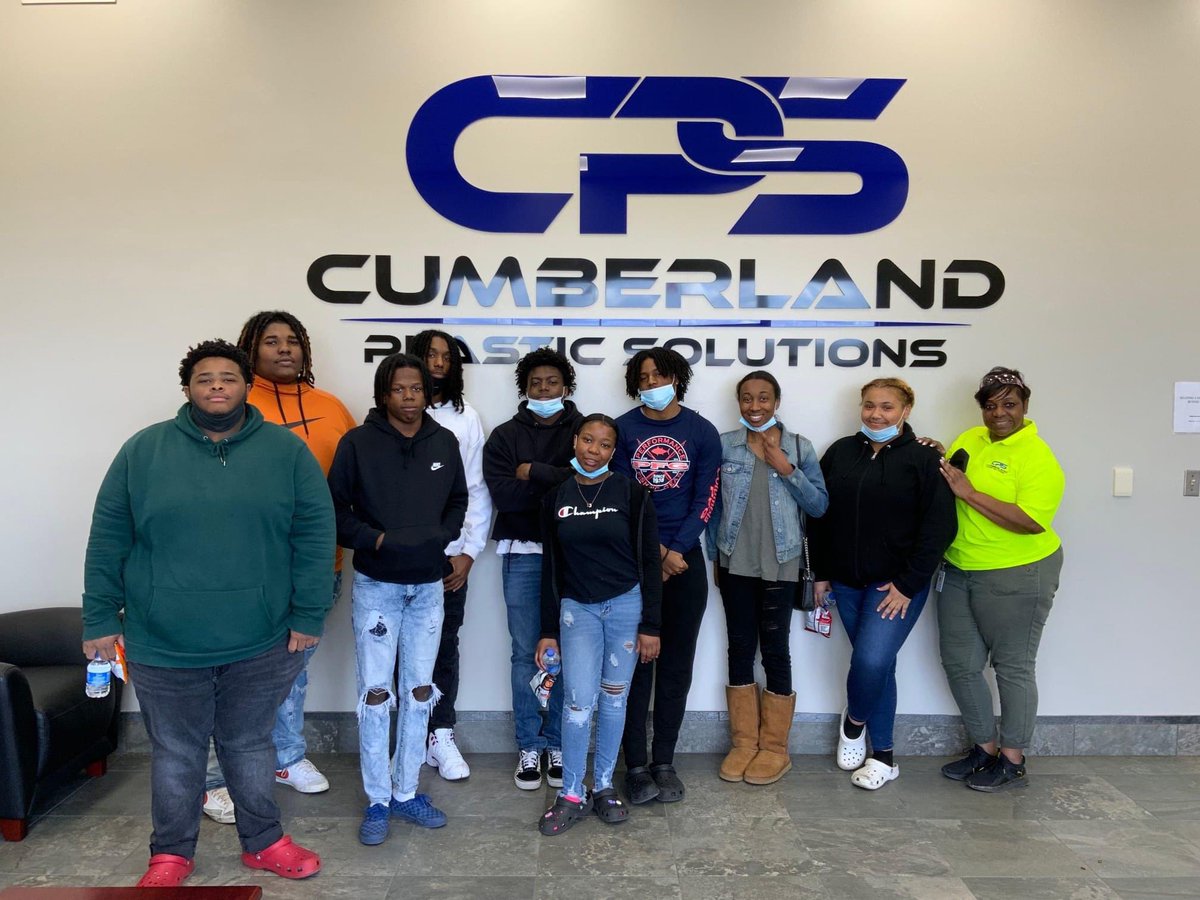 OpelikaCTE's tweet photo. Thank you to our friends at Cumberland Plastic Solutions for a great tour today! There are some wonderful opportunities for our Ready to Work students and anyone looking for a high-wage, high-demand technical job!
#dedicatedworkers
#worklifebalance
#plasticsinjectionmolding https://t.co/v7dstBo2M1