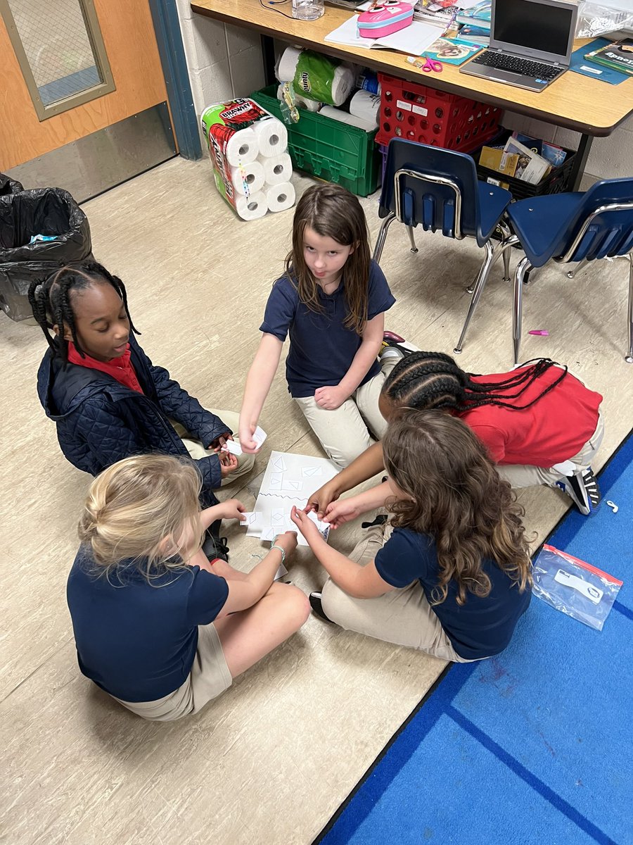 Preparing for the ACAP! Today we completed a 2D shape sort! 😊 <a href="/jenniferfetner/">Jennifer Fetner</a> <a href="/SemmesElem/">Semmes Elementary</a>
