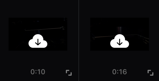 Hey <a href="/VNVideoEditor/">VNVideoEditor</a> how do I resolve this problem of not being able to add videos to the timeline because they're in iCloud? See photo. Anyone else know how? <a href="/corinne_podger/">Corinne Podger</a> <a href="/MarcSettle/">Marc Blank-Settle marcsettle.bsky.social</a> <a href="/GlenBMulcahy/">Glen Mulcahy</a>?