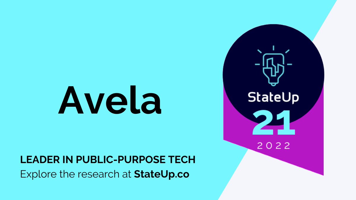 Thrilled to announce that we have been selected by @StateUpHQ for #StateUp21 as a top startup in #PublicPurposeTech.