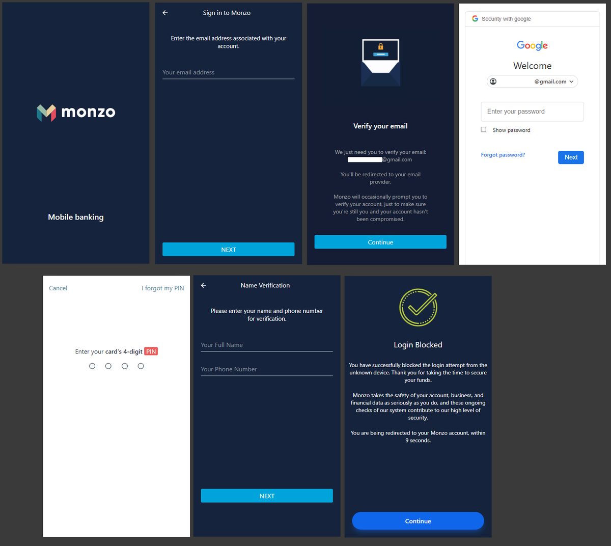 BushidoToken's tweet photo. Quick blog tonight on a #Monzo and #Revolut bank #phishing campaign targeting digital-only mobile users
https://t.co/57XfgY3Fw5 https://t.co/PMfYWCh27d