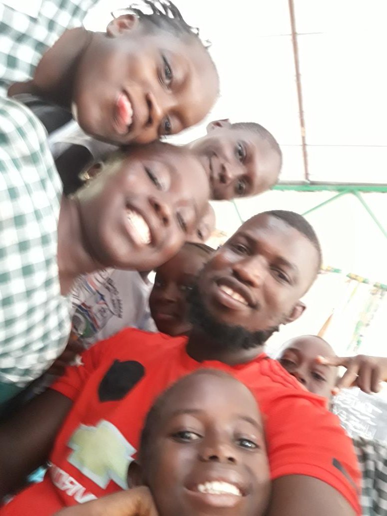 I love to be with children ❤❤❤