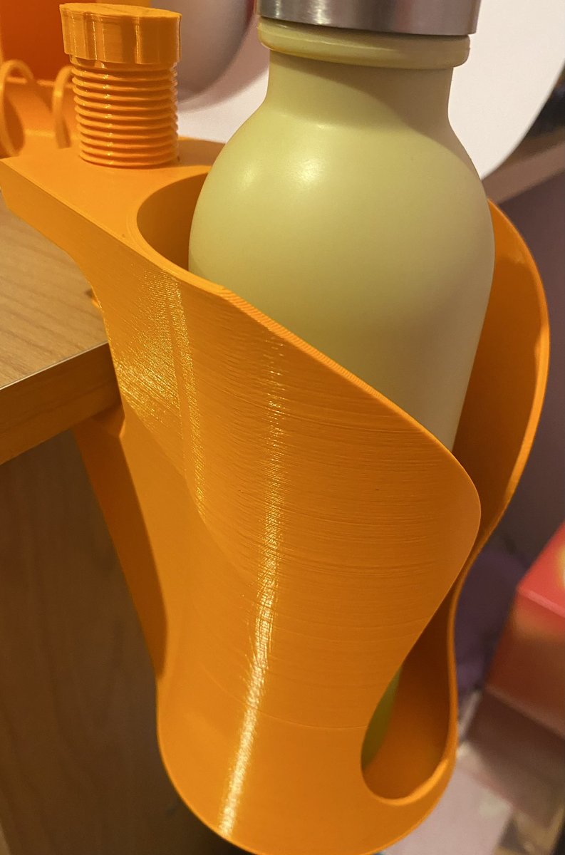 Hey guys , we are a TY Enterprise Group at <a href="/PresSecTralee/">Presentation Secondary School Tralee</a> . We are making a water bottle holder which can be attached to various items such as desks, tables, chairs etc. It is attached via a screw on the back of the holder. Follow for updates!!