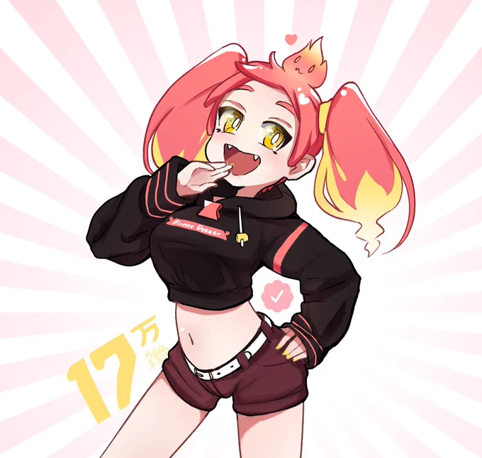 17万雑魚おめでとう!!!🎉🎉
#トモシ画 #トモしび 
