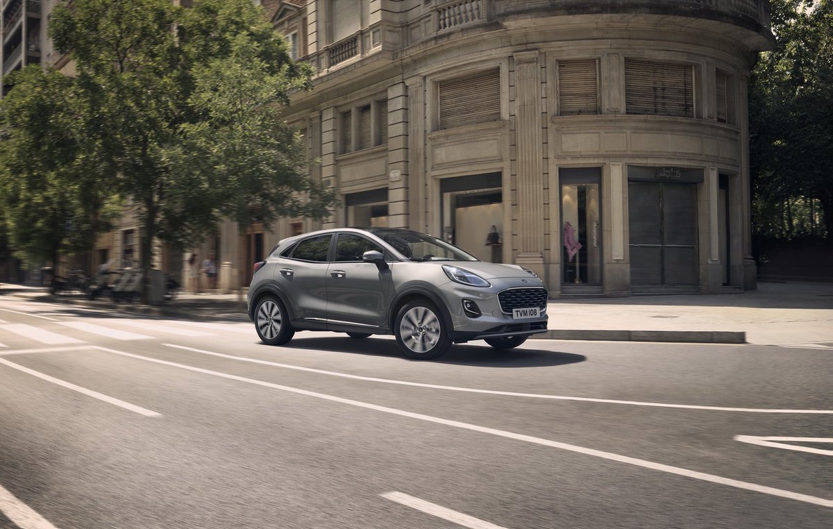 cole_marzen's tweet photo. Ford will reportedly launch a fully-electric variant of the subcompact Puma around 2024 with the current model’s FWD underpinnings. In addition, the crossover isn’t expected to be sold stateside. #Ford #PumaEV #Puma https://t.co/o9fVQTnC7H