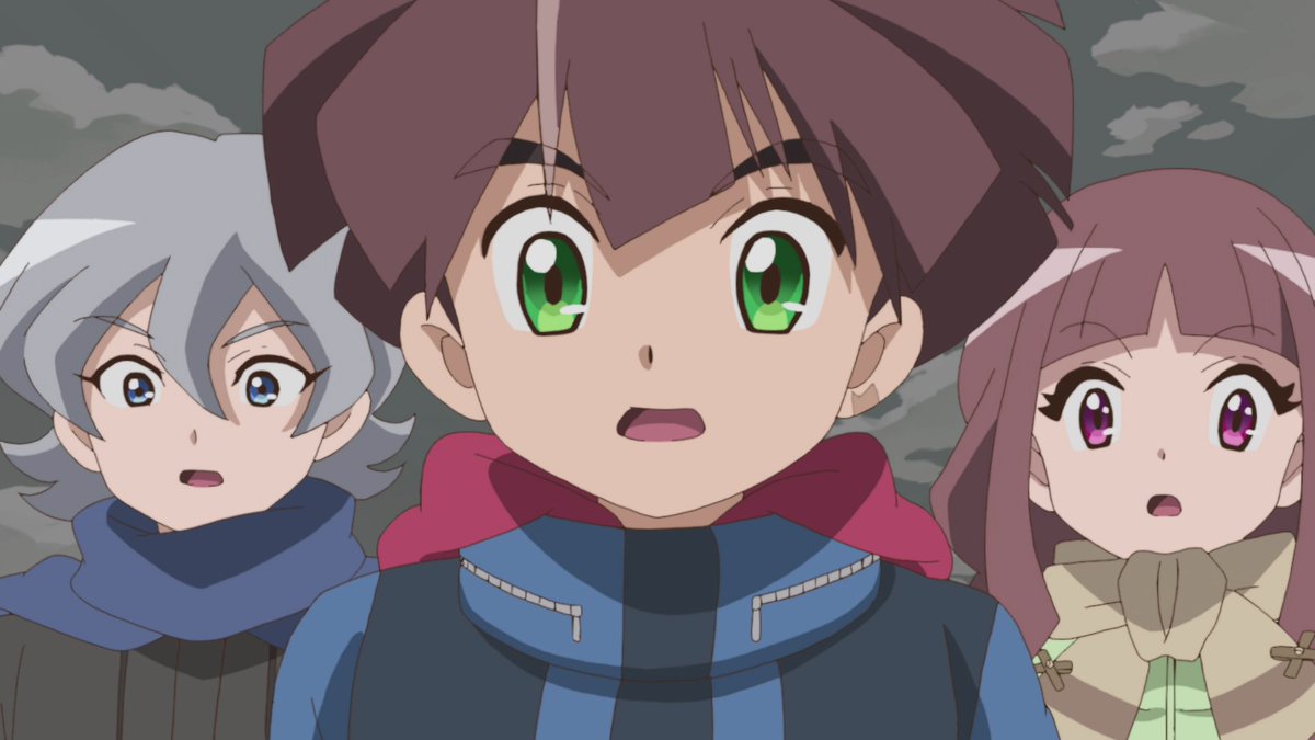 ToeiAnimation's tweet photo. Fly off to Never-ever Land, a world only for children and no growing up. #DigimonGhostGame, ep. 18 is now streaming on #Crunchyroll! https://t.co/yFUobYvNHn