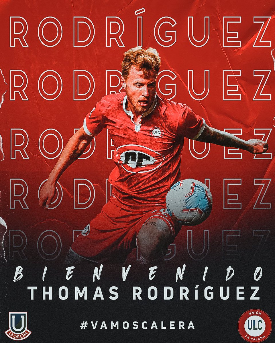 ulcsadpoficial's tweet photo. ⚪🔴 ¡BIENVENIDO A CASA THOMAS! 🔴⚪
El delantero Thomas Rodríguez ya es cementero y vuelve a ponerse la camiseta del 🔴 Rojo 🔴 porque se suma a la lista de refuerzos para disputar #CampeonatoNacional y #CopaSudamericana este 2022 💪⚽
¡Que sea un buen año @thomasrodriguez_tr! https://t.co/kXSlE9BjxJ