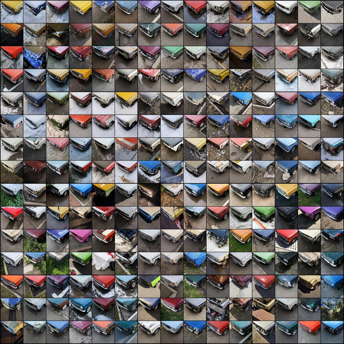 selfoxide's tweet image. So, I'm starting to dive into the world of #NFT with my Lada Classic collection