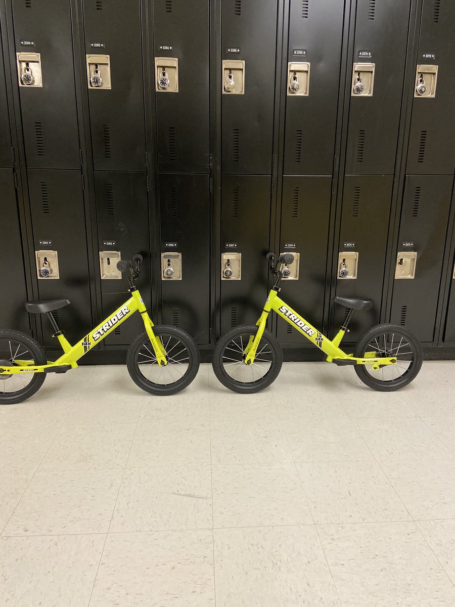 jcrossland15's tweet image. We don’t talk about Bruno but can we talk about these sweet bikes that arrived in @ASD_West today. Thanks to @RadEdge for the awesome service. Can’t wait to get these 24 bikes in some of our schools. @AllKidsBike