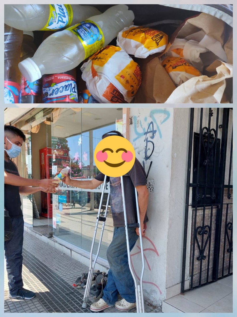 FacundoColque's tweet image. Hoy toca de nuevo repartir algo para la gente en situacion más vulnerable, los que se encuentran en situación de calle, tal vez no sea mucho, o no tan nutritivo, pero sin dudas es bastante para alguien que no come hace tiempo, lo importante es dar ese granito de arena 😊