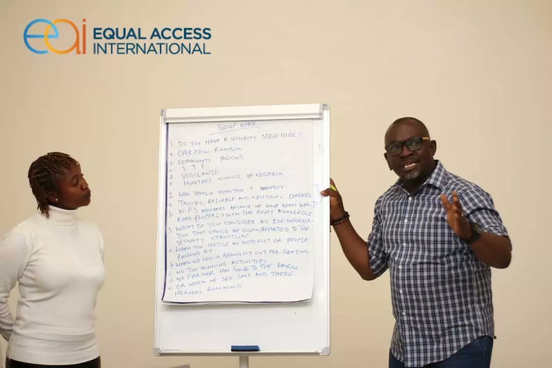 EAI_Nigeria's tweet photo. EA Nigeria is running her second 2-days Leadership Empowerment and Advocacy (LEAD) training Wednesday 16 and Thursday 17th February 2022 in Plateau.

 The training is aimed at enhancing the capacity

#securingnigeriancommunities
#securenorth
#peace4arewa
#plateau
#farartattabara https://t.co/Shlvnxs9Rb