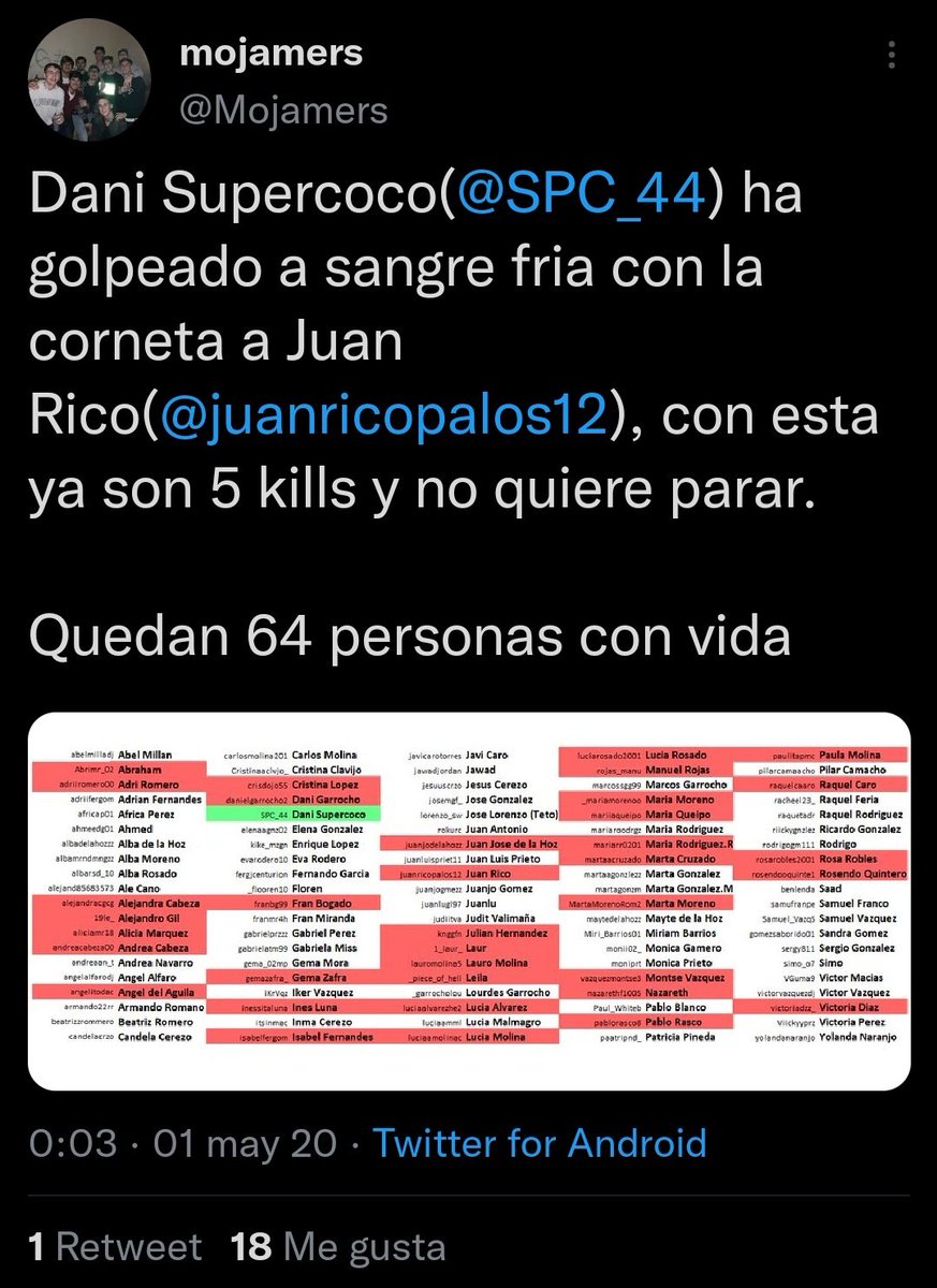 SPC_44's tweet photo. Esto fue de coña. https://t.co/uSxHmXxWqw