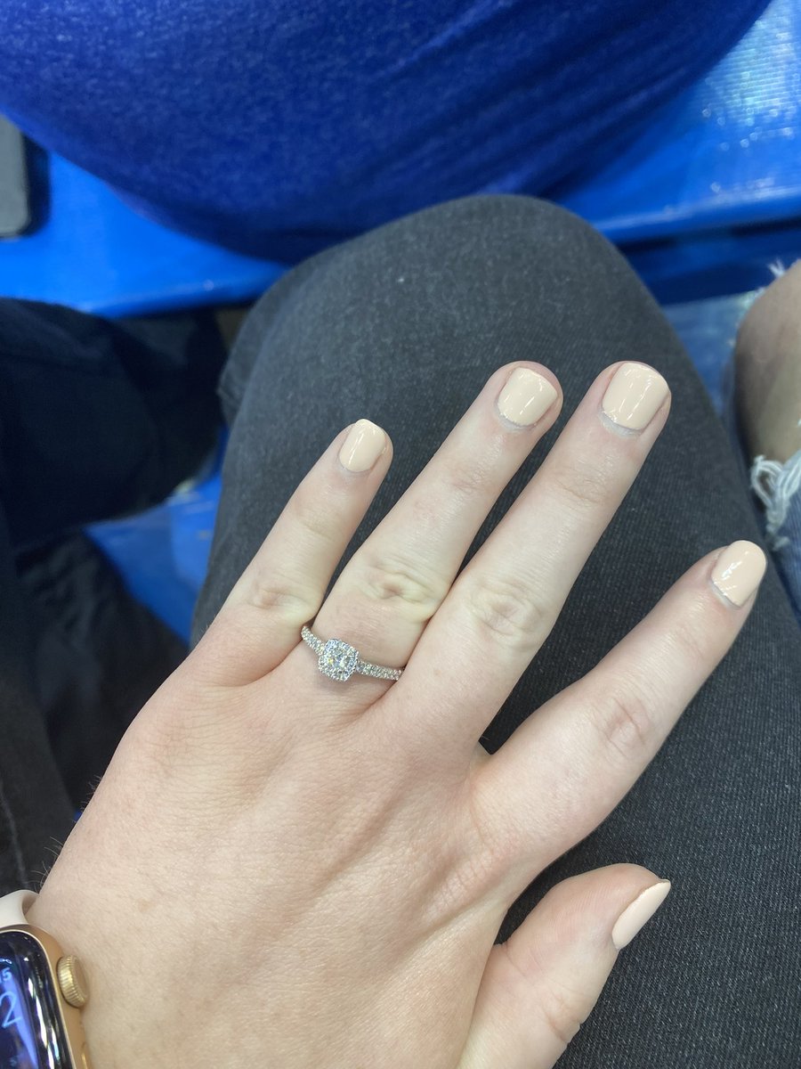 XavienWisdom's tweet photo. She said yes! @mkison_ https://t.co/CkfaD8Qv2n