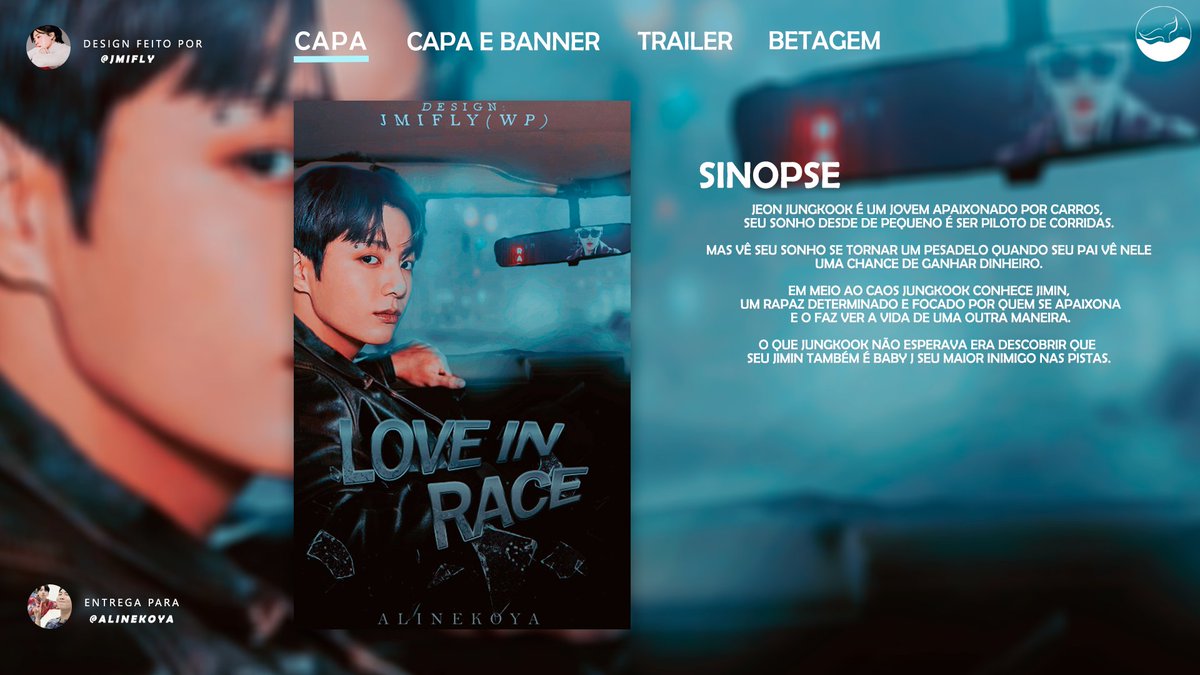 Whalien_Project's tweet photo. [🎨] Capa de "Love in Race" feito para @alinekoya

© @jmifly

#Whalien_Project 🐋 @Whalien_Project https://t.co/m4gGbK0gRe