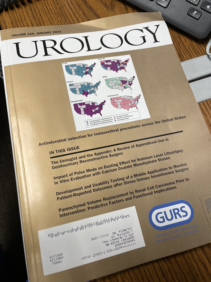 Geoff Rosen (@geoffreyrosen) on Twitter photo Check out Jan 2022 Gold Journal with our figure on the cover! Thank you <a href="/urogoldjournal/">Urology Gold Journal</a>. Co first author <a href="/mumedicine/">MU School of Medicine</a> student Shubham Kanake - a <a href="/MizzouUrology/">University of Missouri Urology</a> summer research fellow <a href="/KSMurrayUro/">KATIE MURRAY</a> <a href="/EMB_PedsUro/">Elizabeth Malm-Buatsi</a> goldjournal.net/article/S0090-… Check out Jan 2022 Gold Journal with our figure on the cover! Thank you <a href="/urogoldjournal/">Urology Gold Journal</a>. Co first author <a href="/mumedicine/">MU School of Medicine</a> student Shubham Kanake - a <a href="/MizzouUrology/">University of Missouri Urology</a> summer research fellow <a href="/KSMurrayUro/">KATIE MURRAY</a> <a href="/EMB_PedsUro/">Elizabeth Malm-Buatsi</a> goldjournal.net/article/S0090-…
