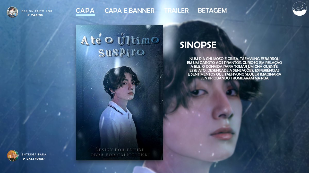 Whalien_Project's tweet photo. [🎨] Capa de "Até o Último Suspiro" feito para @calitokki

© @taehxi

#Whalien_Project 🐋 @Whalien_Project https://t.co/bSMNbs8KhG