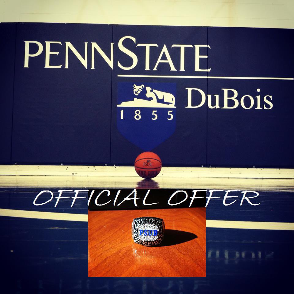 mathis_dammann's tweet photo. Grateful to receive an offer from Penn State DuBois!💙🤍             @panaggio34 @Morris_Cole1 @gbearer12 @DMEAcademyMBB https://t.co/Umi80W6U6a