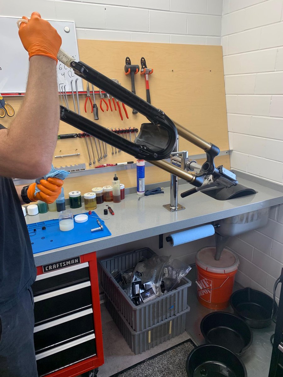 WheatRidgeCycle's tweet photo. "GM GTG..?"

Nah bro, Green Mountain is probably not Good To Go.
But now is the time to check on your suspension. Bring your bike into the shop so we can make sure that you are G2G for the season. 🤜 🤛 https://t.co/NiVm8bY9RQ