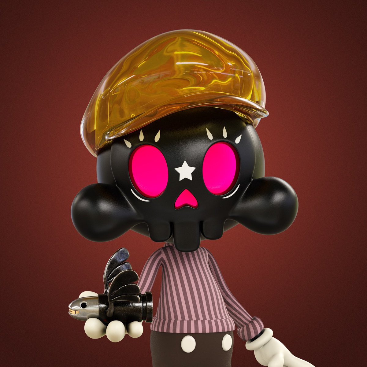 SkulltoonsNFT's tweet photo. Unparalleled surrealism, we’re here to dominate. 

RT if you’re a future SKULLY 💀 https://t.co/vRep33gUlN