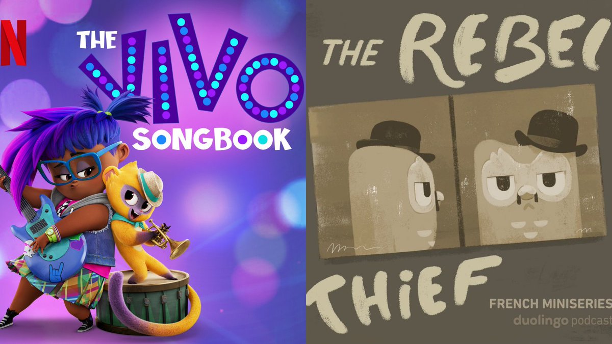 AdondeMedia's tweet photo. WOW! We’ve been nominated (twice) for our 1st #AmbieAwards! 🤩

2️⃣ Podcasts we produced @sonyanimation’s #VivoSongbook rec’d “Best Podcast for Kids”, &amp; “Best Original Score + Music Supervision” for @duolingo’s #TheRebelThief.✨

Congrats team! 🍾 https://t.co/BFk9vgja06