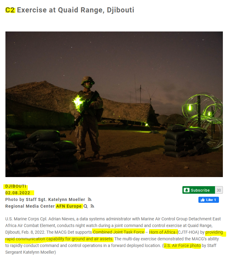 og_tigress's tweet photo. $CYBL you see a #JADC2 aka #C2Constellation exercise going on? T
his one seems to have been Feb 8, 2022 per the article below. PHOTO credits to the #USAF.
Europe mention = #NATO news. π
$NOC link confirmed on 11/21 video, last photo #ITS BLACK BOX!π
https://t.co/QpaXyRjJqj https://t.co/bwvQCBILkr