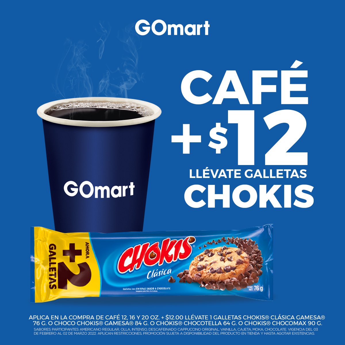 Desayuna rico con Gomart. 
¡No dejes pasar esta promoción!

#PromociónGOmart