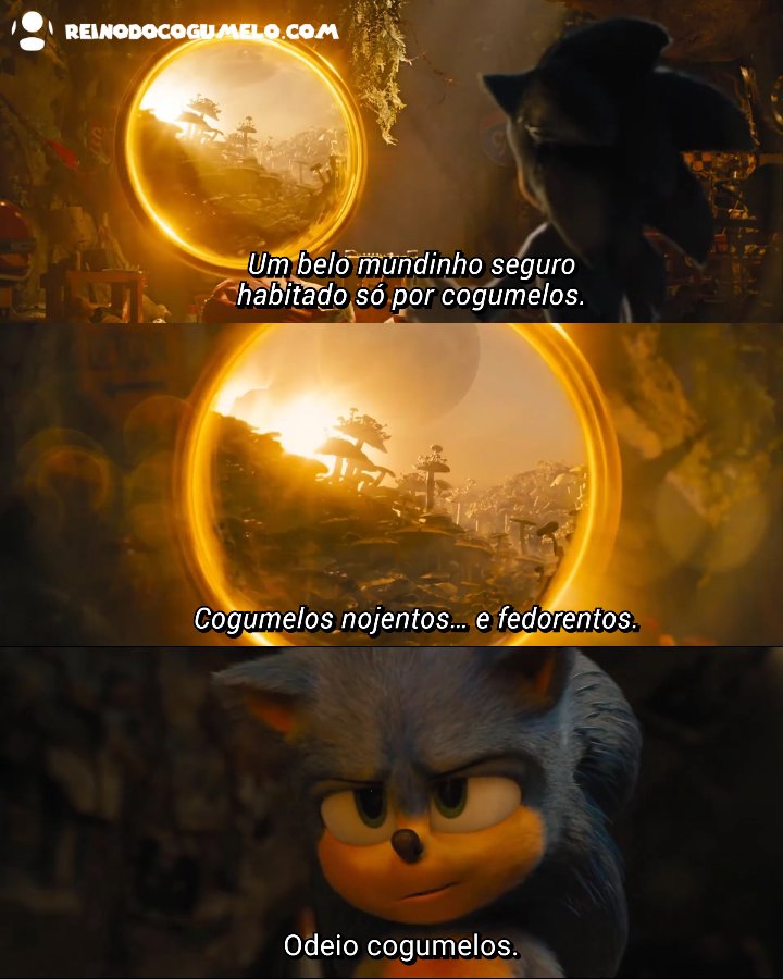 Crítica Sonic - O Filme: eu odeio cogumelos! - Delfos