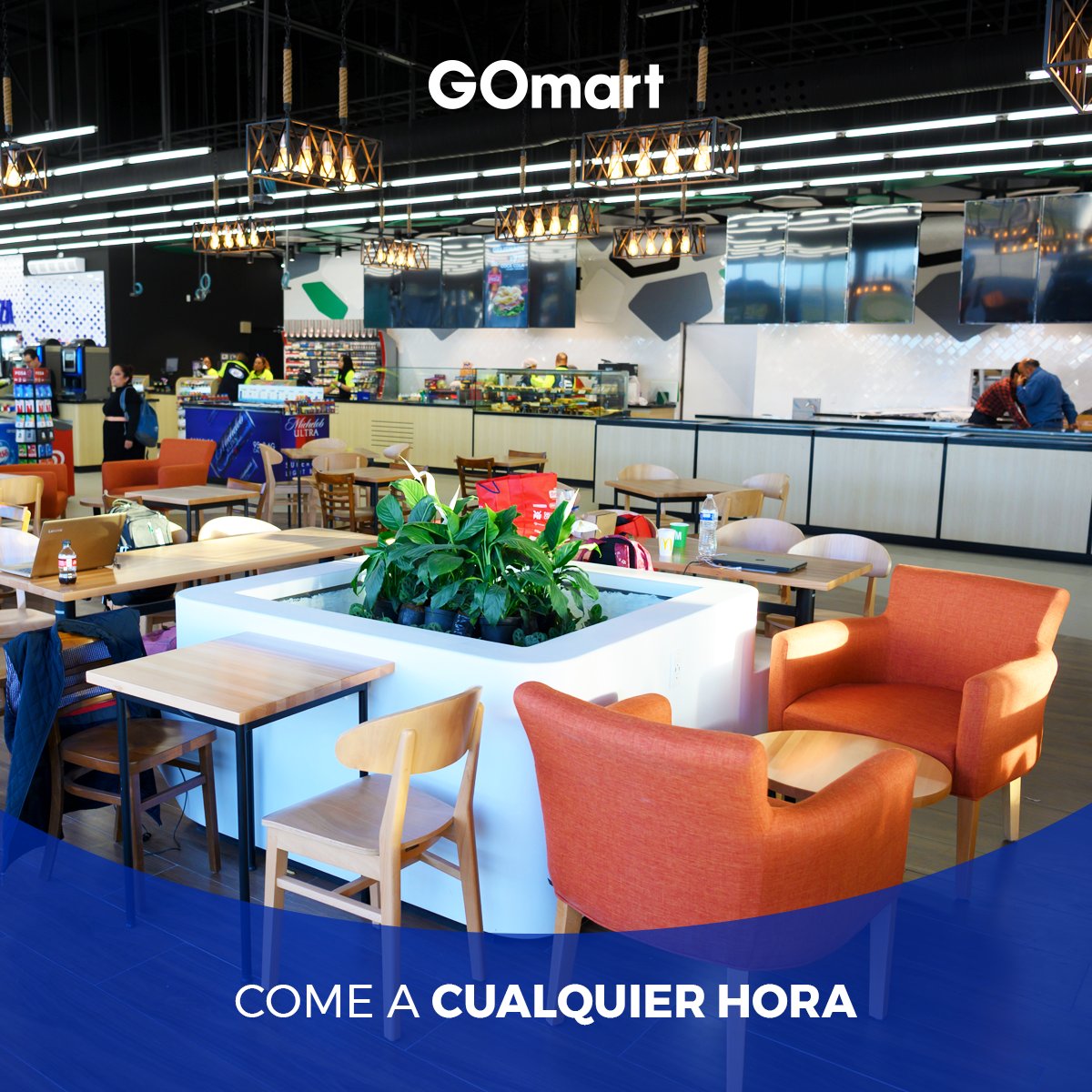 ¿Hambre después de un día largo?, en GOmart te esperamos las 24 horas.

#GOmartContigo
#GOmart24Horas