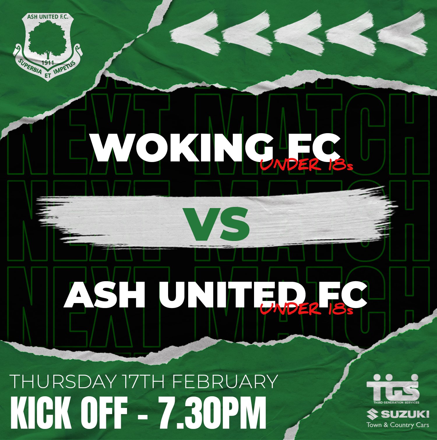 Ash United FC on Twitter: "Tomorrow! Ash under 18's travel to play