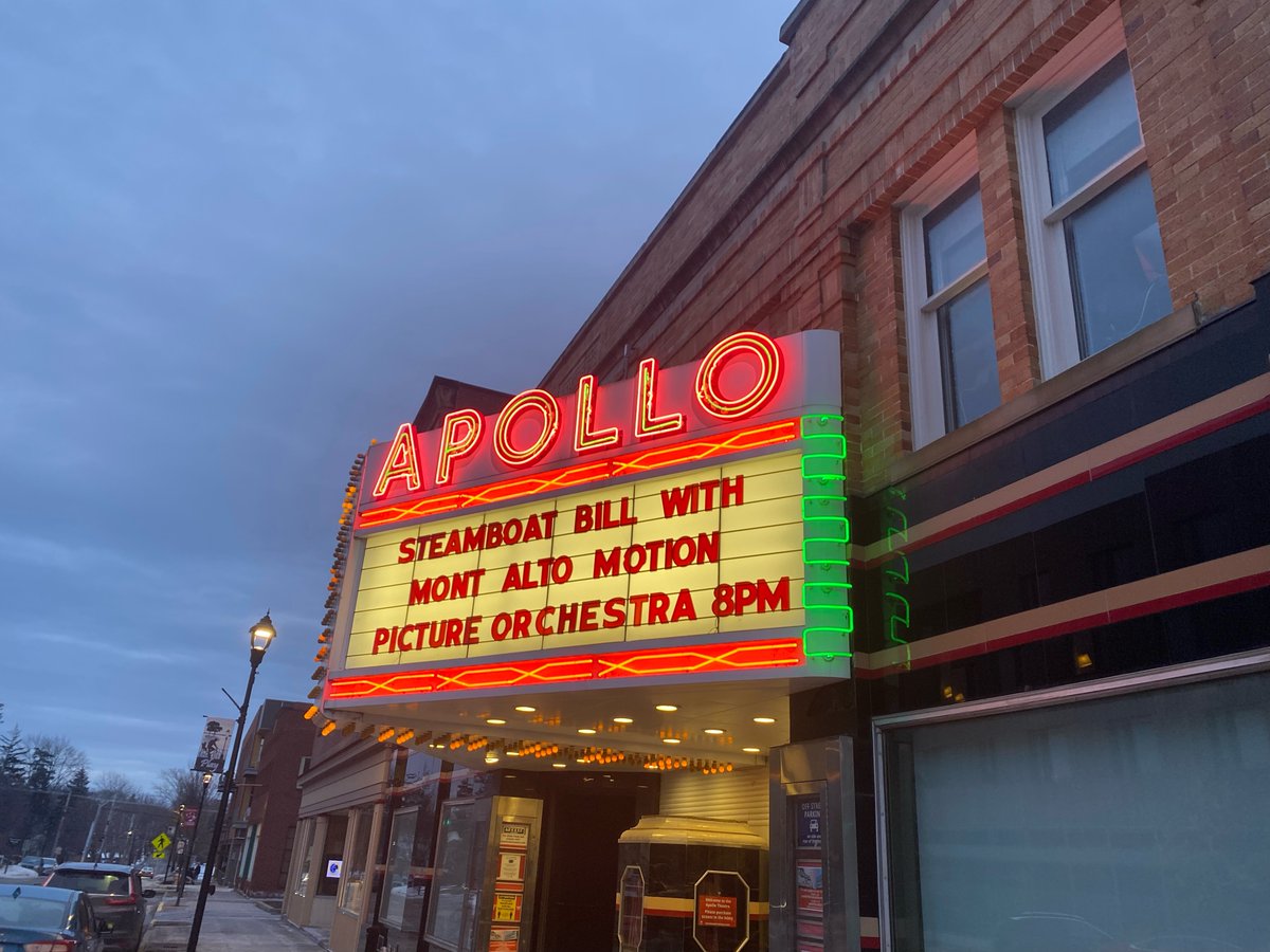 TONIGHT AT 8pm:
A FREE showing of Buster Keaton's STEAMBOAT BILL JR. with live accompaniment by Mont Alto Motion Picture Orchestra
Tonight at 8pm only, presented by the Cleveland Silent Film Festival