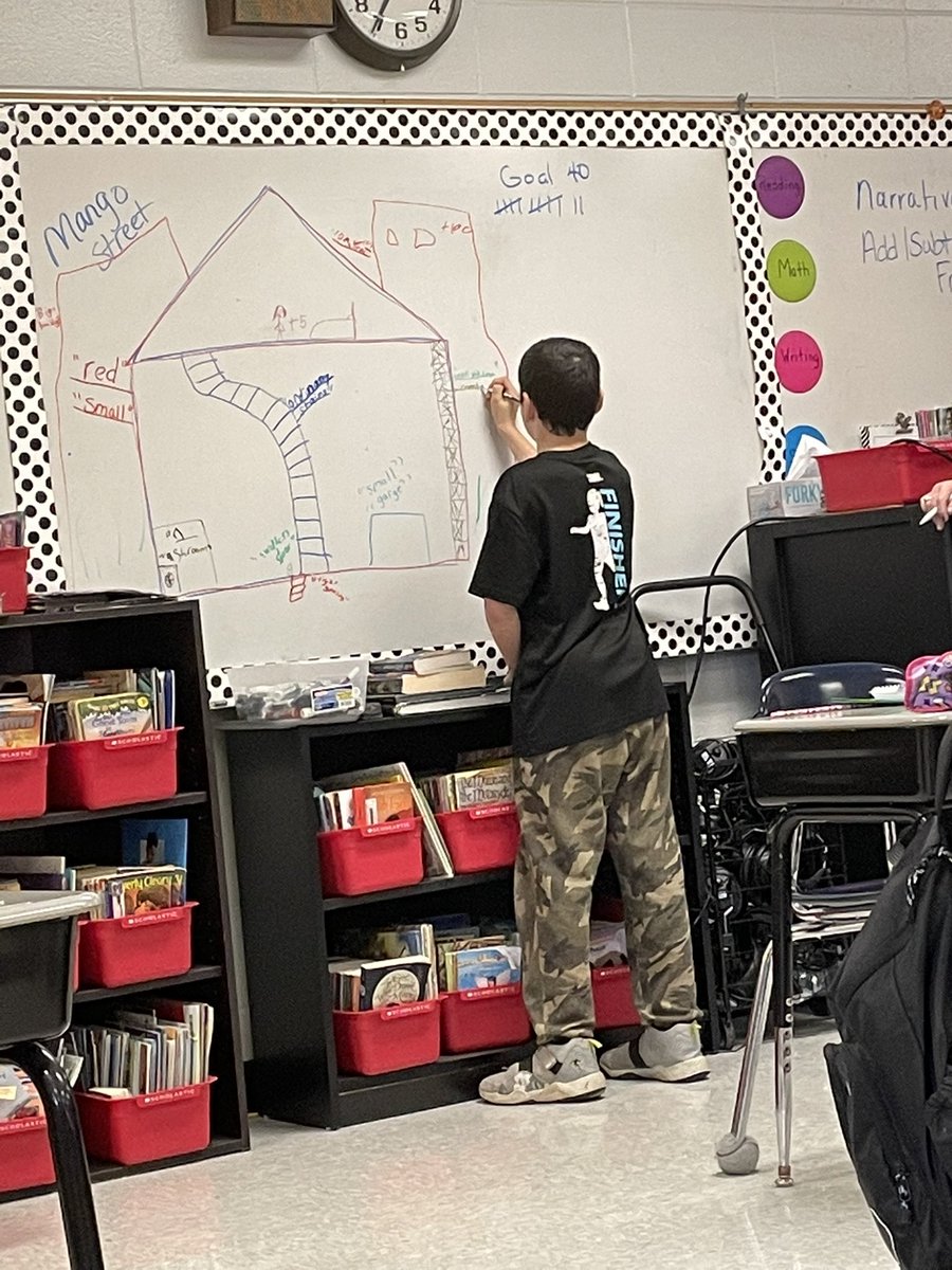 creid000's tweet photo. 4th Grade students hard at work on “Mango Street” @RossRockets https://t.co/AGXyGZqe6J