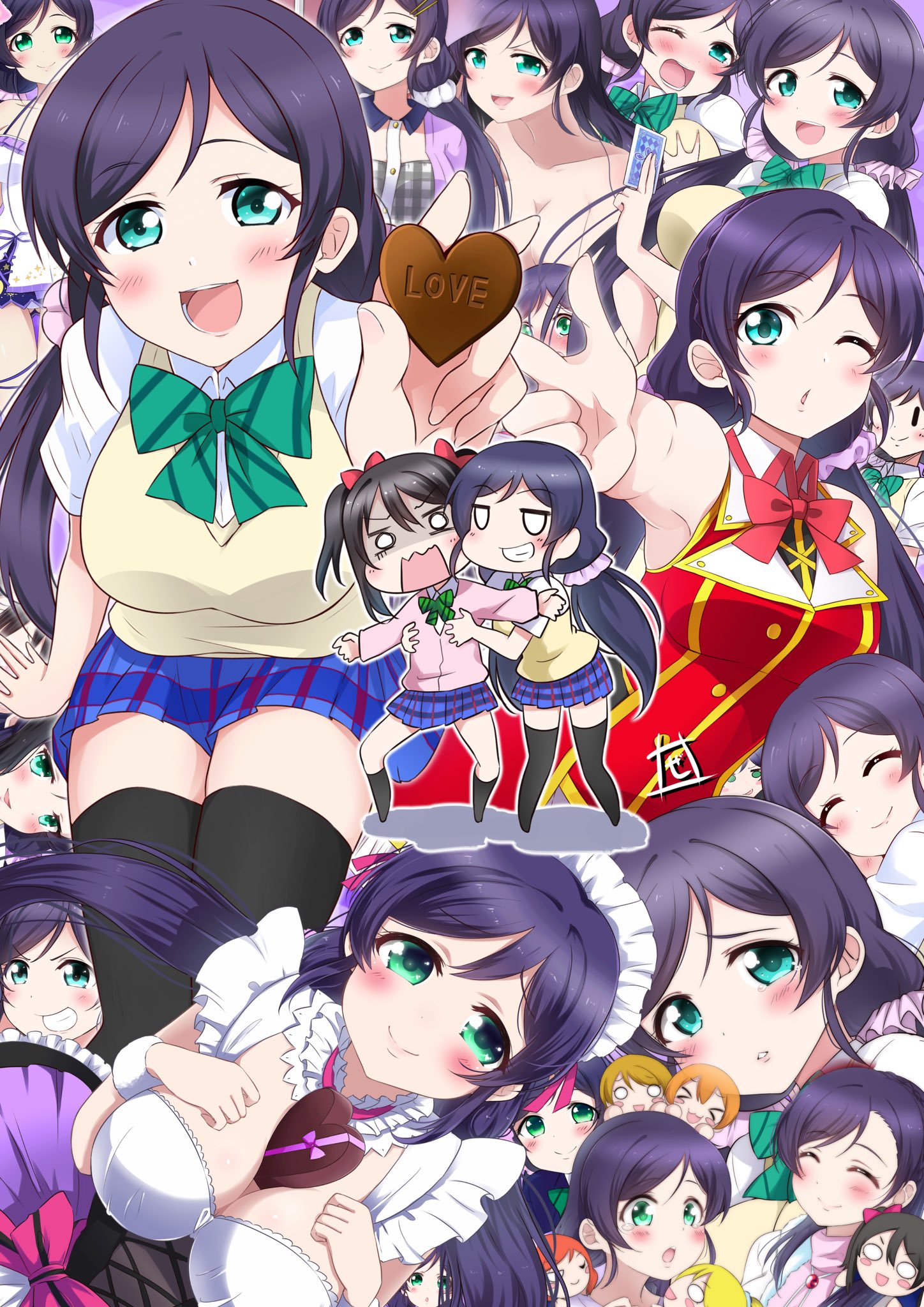 ぜろ Artwork 東條希イラストまとめ ๑ ᴗ ๑ Lovelive T Co Xopfxdkuao Twitter