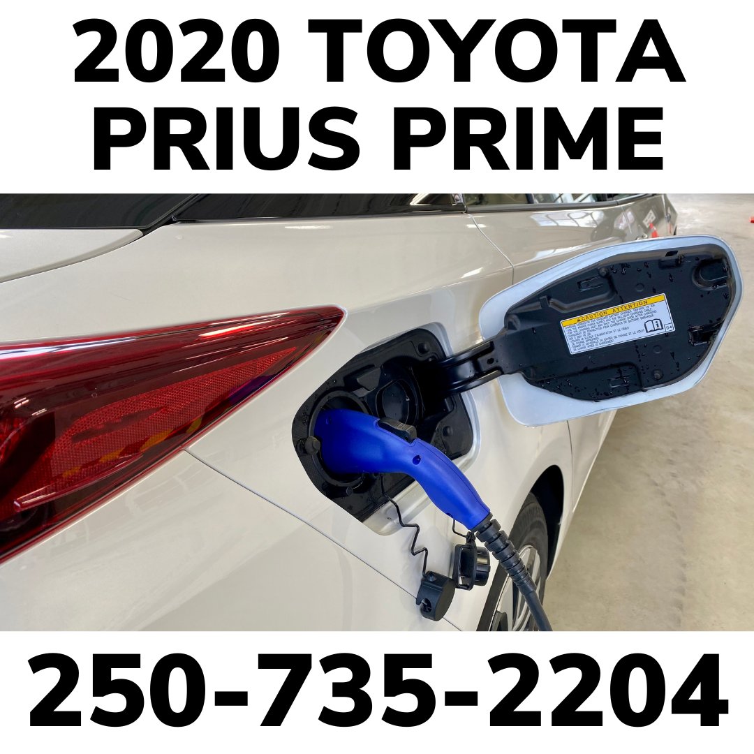 CT_Experience's tweet photo. 🔥FRESH TRADE-IN

250-735-2204

2020 Toyota Prius Prime Plug-In Hybrid

- 1,035KMs Driving Range (estimated)
 - 2 hour 10 minute charge time with a 240v outlet
- 21,391KMs
- July 2021 Collision $1,169.46
- $32,888

$649 Admin. Fee &amp; Taxes Not Included 

https://t.co/2bRHMEjhXC https://t.co/i5QIdggbY0