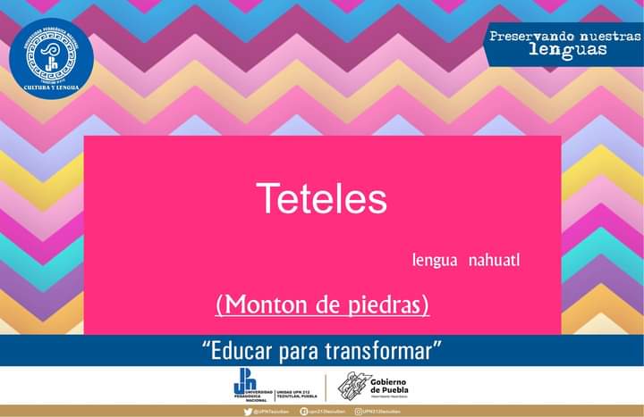 UPNTeziutlan's tweet photo. La palabra del día  en Náhuatl es:

#upn212teziutlan
#soyupn212
 #nahuatl https://t.co/7rYFdOmjAr
